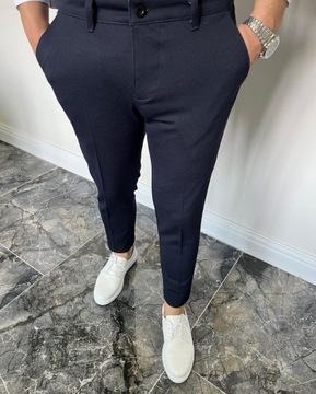 Брюки-чиносы темно-синего цвета DJ-18, размер 42