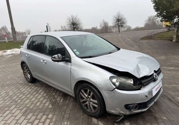 Volkswagen Golf VI Hatchback 5d 2.0 TDI-CR DPF 140KM 2008 Volkswagen Golf Highline 2.0 TDI DSG 2008r skora navi automat 2.0 140KM, zdjęcie 3