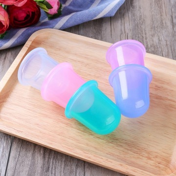 Силиконовые чашки для вакуумного массажа.