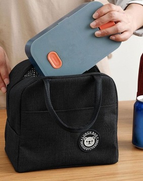 ИЗОЛИРОВАННАЯ ТЕРМОСУМКА ДЛЯ ЗАВТРАКА ДЛЯ ЕДЫ ПИКНИКА ПЛЯЖНОГО ЛАНЧ-БОКСА