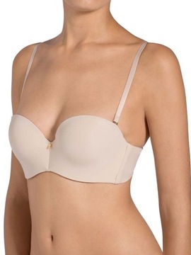 Triumph balkonetka beżowy Body Make-up Essentials WDP r.85B T352