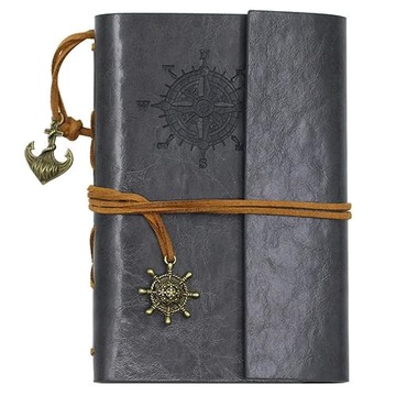 Notes Pamiętnik Dziennik Podróżnika Retro Notatnik