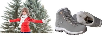 ТЕПЛАЯ ЗИМНЯЯ ОБУВЬ ТРЕККИНГОВЫЕ СНЕЖНЫЕ БОТИНКИ ТУРИСТИЧЕСКИЕ СПОРТИВНЫЕ ДЛЯ МОЛОДЕЖИ И ЖЕНЩИН