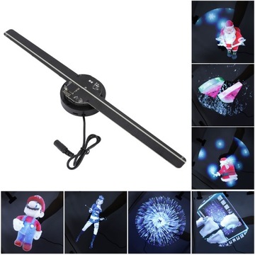 ПРОЕКТОР С 3D ГОЛОГРАММОЙ 420MM 224LED 800*480