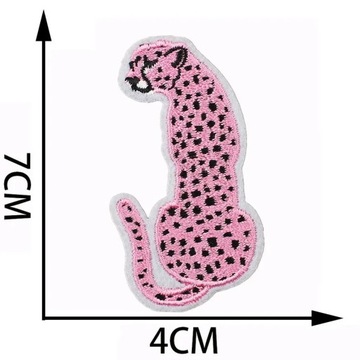 РОЗОВЫЕ ТЕРМОЗАШИВКИ ДЛЯ ВЫШИВКИ РЮКЗАК ОДЕЖДЫ 21 ШТ.