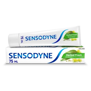 Pasta do zębów wybielająca Sensodyne Herbal Fresh ziołowa z fluorkiem 75 ml