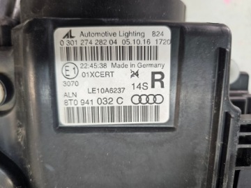 Priekinis dešinysis žibintas AUDI A5 8T LIFT 11-16 BI XENON EU 8T0941032C 8T0 – nuotrauka 11