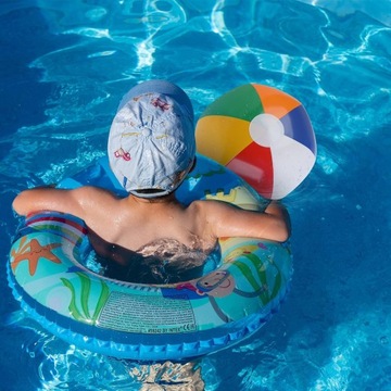 НАДУВНОЙ РЕЗИНОВЫЙ ПЛЯЖНЫЙ МЯЧ ДЛЯ САДОВОГО БАССЕЙНА ВОДНАЯ КРАСОЧНАЯ ИГРА