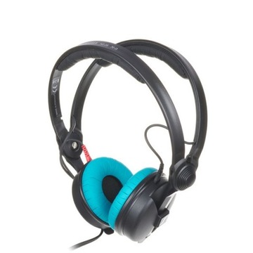 Sennheiser HD 25 BLUE + Dodatkowe Oryginalne Czarne Pady Gratis!