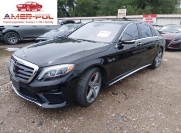 Mercedes Klasa S W222 2016 Mercedes-Benz Klasa S Amg 63 4matic 2016 5.5 Benzyna 577KM
