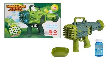 Pistolet automat do baniek mydlanych bazooka płyn