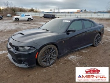 Dodge Charger VII 6.4 HEMI V8 492KM 2020 Dodge Charger 2020r., Scat Pack, 6.4L, od ubezpieczalni 6.4 Benzyna 492KM
