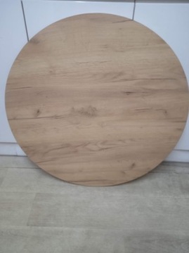 КРУГЛЫЙ СТОЛ, диаметр 70 см, крафтовый дуб золотистый.