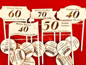 ТОПЕР ДЛЯ ТОРТА «ВЫ ВИДИТЕ» 30 40 50 60 +2x СВОБОДНЫЙ ПОДСТАВОК