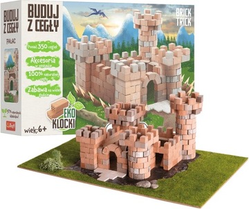BRICK TRICK BUDUJ Z CEGŁY KLOCKI CERAMICZNE PAŁAC