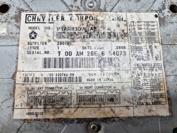 DODGE NITRO 2009 PANEL ŘÍZENÍ PŘEPÍNAČE