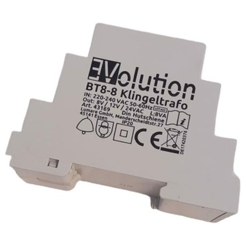 Звонковый трансформатор Evolution BT8-8 8В 12В 24