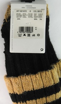 BURLINGTON РУКАВА ИЗ ШЕРСТИ ПЛОТНАЯ ТЕПЛАЯ ЧЕРНАЯ -40%