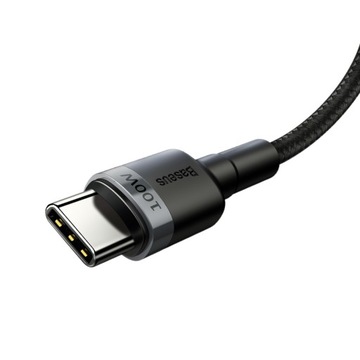 Baseus Strong Cable Type-C USB-C QC 3.0 PD 100W 2M быстрая зарядка