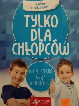 BRULION Z ZABAWAMI TYLKO DLA CHŁOPCÓW