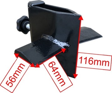 KLIN KRZYŻOWY DO ŁUPARKI RĘBAKA KRZYŻAK ŁUPIĄCY NA 4 KAWAŁKI, STILER 8 TON