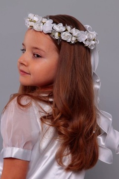 Венок причастия, зеленые и золотые кристаллы