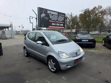 Mercedes Klasa A W168 1.6 102KM 2001 Mercedes A 160 1.6 Benzyna 102 KM, Elegance, Long,