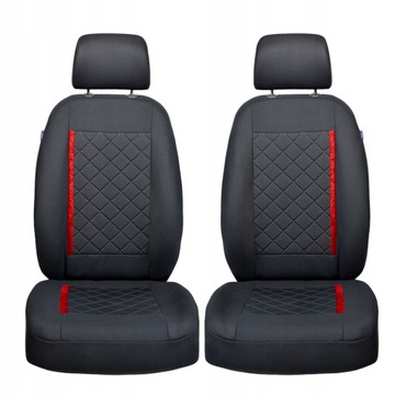 POKROWCE SAMOCHODOWE PRZEDNIE, PRZODY 1+1 FIAT DOBLO