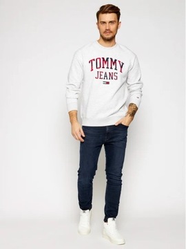 BLUZA Tommy Hilfiger Jeans SZARA M