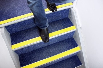 Taśma Antypoślizgowa BHP Żółta 50mm/18.3m MOCNA