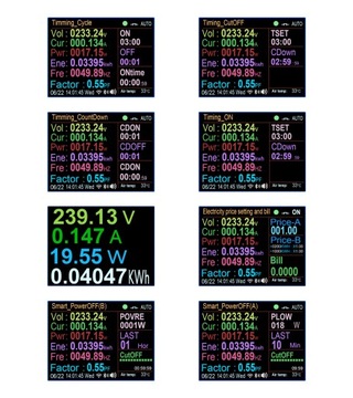 TUYA WiFi счетчик энергии ваттметр для розетки