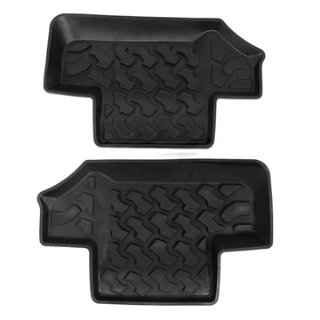 Пара задних противоскользящих резиновых ковриков.