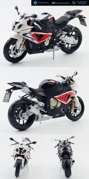 1/12 BMW S1000RR Motorcycle Toy 1:12 RMZ City Diecast Metal Racing Model