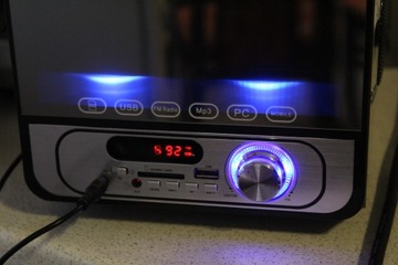 РАДИОПЛЕЕР USB BLUETOOTH, МЕГА БАСС - ЧЕРНЫЙ