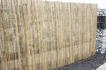 Покрытие BAMBOO MAT из бамбуковых реек 1,2х2м для ограждения балкона и террасы