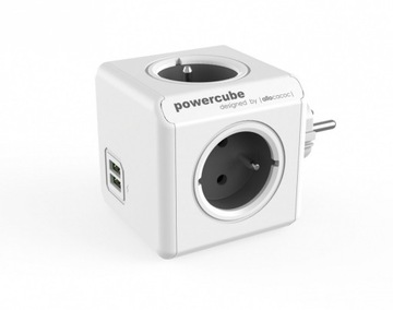Rozgałęziacz gniazdek elektrycznych PowerCube USB
