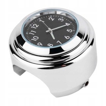 ХРОМИРОВАННЫЕ ЧАСЫ НА РУЛЬ МОТОЦИКЛА