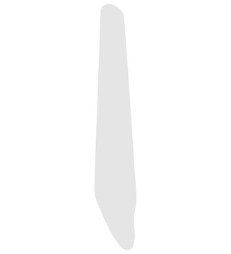Osłona pod łańcuch rowerowy gruba folia ochronna