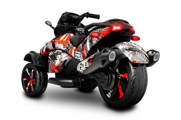 БОЛЬШОЙ ДЕТСКИЙ ТРЕХКОЛЕСНЫЙ МОТОР НА АККУМУЛЯТОРЕ XL