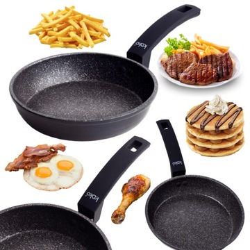 Patelnia 24cm non-stick Silver Moon INDUKCJA i GAZ