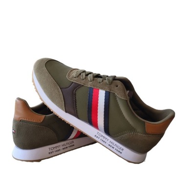 Tommy Hilfiger Sneakersy Runner Leather Stripes