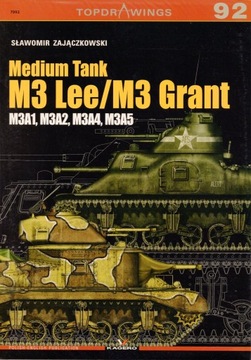 Medium Tank M3 Lee / M3 Grant - Topdrawings No. 92