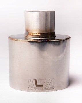 Końcówka Wydechu Owalna WLM Customs Poler 100x125
