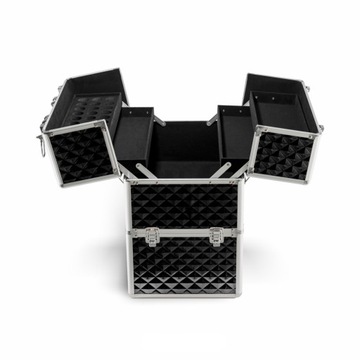 KUFEREK DO KOSMETYKÓW KOSMETYCZNY ORGANIZER KOSMETYCZKA WALIZKA 3D