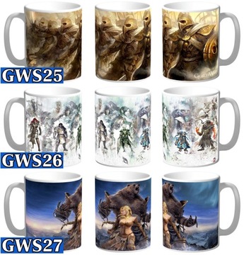 КРУЖКА Guild Wars 2 + ИМЯ и БЕСПЛАТНЫЙ КАРТОН 330мл