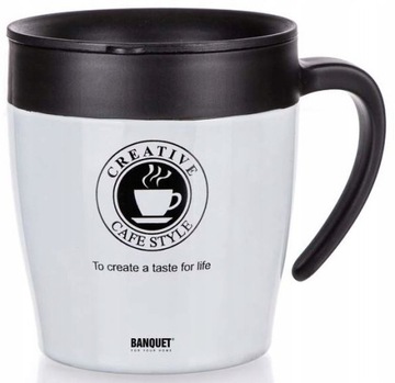Kubek Banquet TAZZA tworzywo sztuczne 330 ml