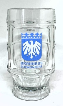 BRAUHAUS SCHWEINFURT BEER kufel 40cl - NIEMCY