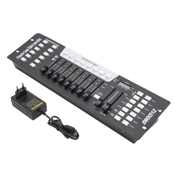 DMX512 KONSOLA OŚWIETLENIA SCENICZNEGO 220V
