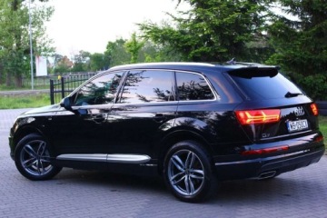 Audi Q7 II SUV 3.0 TDI 272KM 2016 Audi Q7 3.0 TDI 272KM Quattro S-Line Salon PL Bezwypadkowy Serwis Piekne A, zdjęcie 6