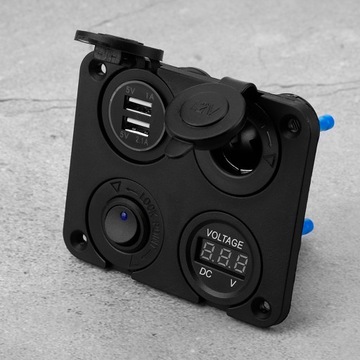 РАЗЪЕМ ПРИкуривателя USB 12V ПАНЕЛЬ ПЕРЕКЛЮЧАТЕЛЕЙ